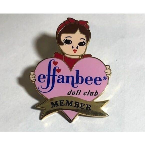 1998 Effanbee Doll Club, Member's Lapel Pin - Picture 3 of 3